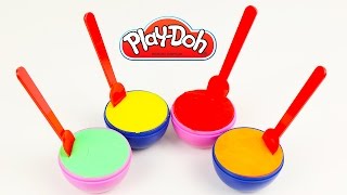 Play Doh Ice Cream Surprise Mickey Mouse Peppa Pig Disney Frozen Angry Birds