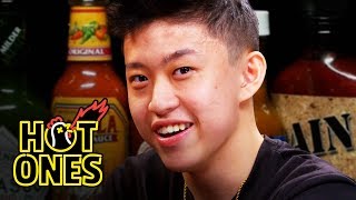 Rich Brian Experiences Peak Bromance While Eating Spicy Wings | Hot Ones