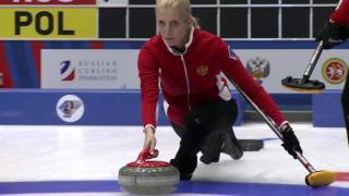 Чемпионат мира по кёрлингу среди смешанных команд 2016 - Круговой турнир RUS vs POL