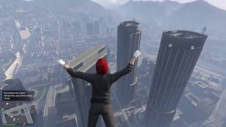 GTA 5 | Почти удачное приземление.