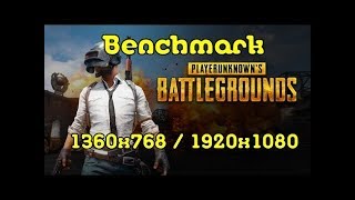 Pubg Benchmark (RX470/i5 6400)
