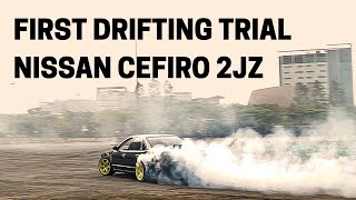 Nissan Cefiro 2jz: First Drifting Challenge