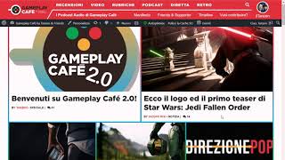 Gameplay Café 2.0! Tutte le novità, anche per i video