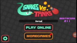 Обзор игры Танки против Змей