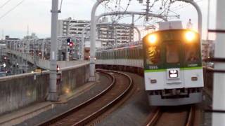 珍事！普通列車が寝屋川市駅を通過？