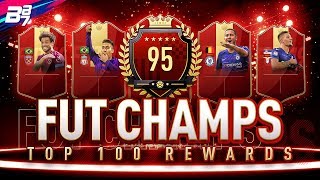 95TH IN THE WORLD FUT CHAMPIONS REWARDS! RED IF PLAYER PICK PACKS! | FIFA 19 ULTIMATE TEAM