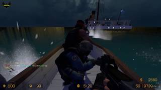 ZOMBIE ESCAPE MOD ON COUNTER-STRIKE: SOURCE, MAP: ZE_titanic, CSS