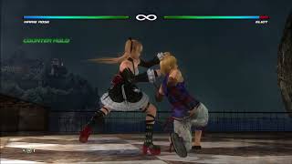 Dead or Alive 5, Marie Rose, All Holds & Throws Compilation