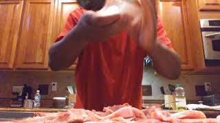 Cooking Old School Smothered Pork Chops
