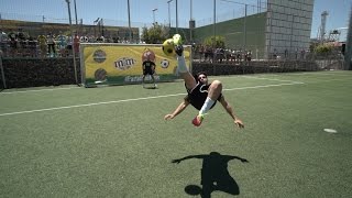 FÚTBOL EN LA VIDA REAL | SKILL SHOT CHALLENGE 3 | #PartidazoMMs