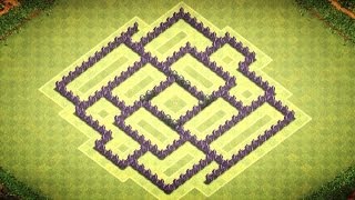 Clash of Clans - Best TH7 Trophy Base (Enigma) - 2014