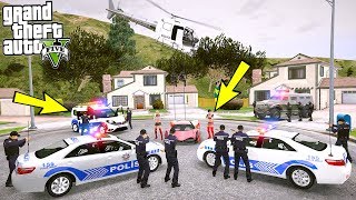 ATIN SİLAHLARINIZI ETRAFINIZ SARILDI POLİS! - GTA 5
