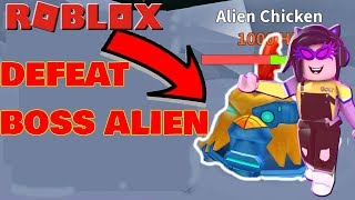 [EASY] How To Survive During Alien Boss Battle| Roblox Egg Farm Simulator