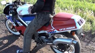 Honda VFR 400 sound