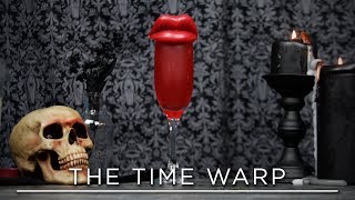 The Time Warp: A "Rocky Horror" Inspired Cocktail | 31 DAYS OF #HALLOWEEN