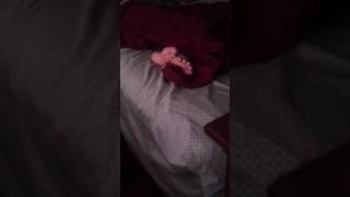 Sleeping wife's beautiful feet soles blonde wife feet