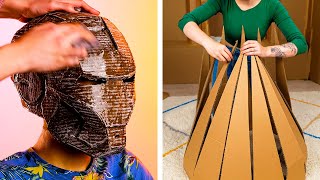 Cool cardboard crafts you can make at home