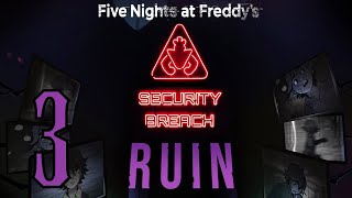 Прохождение Five Nights at Freddy's Security Breach (RUIN DLC) Серия 3 "Чика, кексики и глушилка"