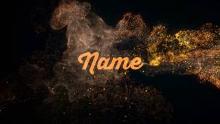Golden Particles Logo Reveal Intro Template #152 Sony Vegas Pro