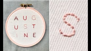 Spécial débutant : premier projet BRODERIE ✨ Marion Blush