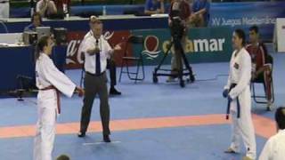 WKF Juegos Mediterraneos Almeria 2005 : FeoEsp)- Aras(Tur) Final +60