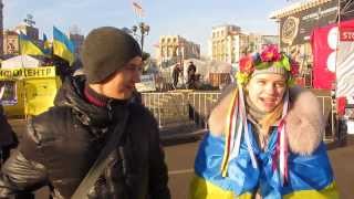 ЄвроМайдан. Молитва, діти та пісні. Prayer, children and songs. 24/12/2013