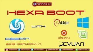 2019 - How to 6-boot deepin 15.9 with Windows 10 in UEFI - Multiboot 6 - January 16