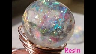 Resin: Rainbow Light Ring