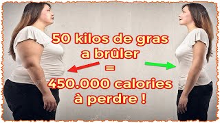 Pour perdre 1 kilo, il faut brûler 9000 calorie, mon explication ✔