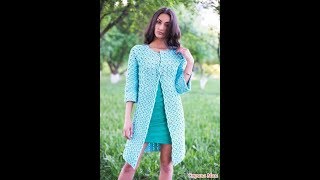 Вязание Крючком - Женские Ажурные Кофточки, Кардиганы - 2019 / Openwork Blouses Cardigans Crochet