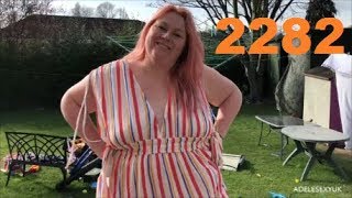ADELESEXYUK OUTSIDE FEEDING MY BIRDS IN MY NEW KAFTAN
