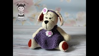 Вяжем символ нового года 2018 -  собачку очаровашку. Этап 1 Голова