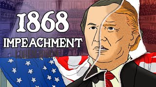 Why was the First President Impeached? | Animated History