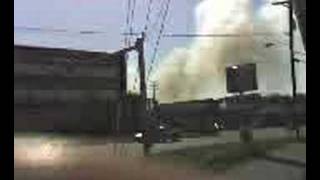 Heavy smoke showing
