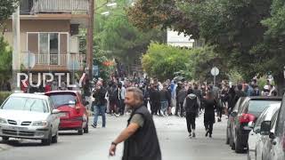 Greece: Clashes after protests between different political factions at Thessaloniki school