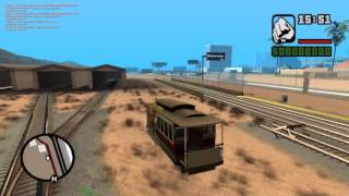 MTA:SA - Custom train tracks #1