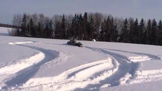 снегоход-arctic cat pantera 600EFI по пухляку.