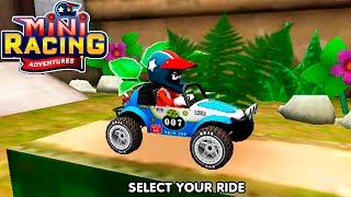 Машинки КАРТ MINI RACING ADVENTURES #9 гонки на тачках ИГРА как мультик про машин ВИДЕО