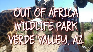 AWESOME Out of Africa Wildlife Park - Verde Valley, Arizona - Dorky Thrifters - Fulltime Family