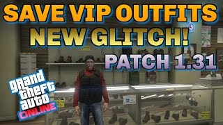 New GTA 5 Online How To Save VIP/Bodyguard Outfits 1.31