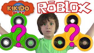 ?FIDGET SPINNERS ROBLOX Прохождение Роблокс Мульт герой В поисках Спиннер Кикидо плей