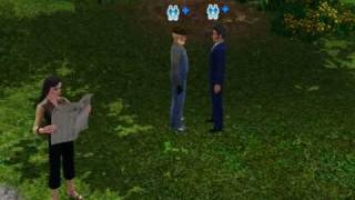 Sims 3 - Schwuler kloppt sich mit Frau