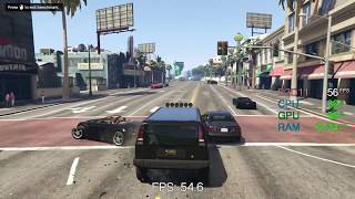 GeForce GT 1030 -- Intel Core i5-8400 -- Grand Theft Auto V GTA V Benchmark GeForce Experience