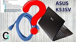Не работает лан, Ethernet сетевая карта LAN. Не устанавливается драйвер Driver Mac adress ASUS K53sv