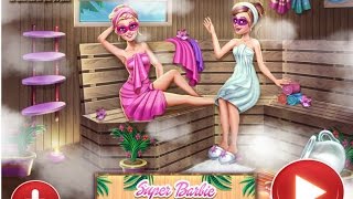 Супер Барби в сауне / Super Barbie in the sauna