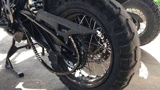 Снятие колеса KTM 1290 Super Adventure