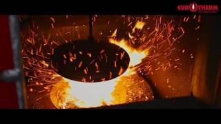 WMSP automatic loading solid-fuel boiler. Eurotherm Technology's patented boilers.