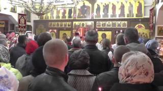 Храм Архангела Михаила.Пасха 2015.(II). Пасхальный канон.  г. Иркутск