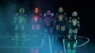 Glow In The Dark Trick Shots | Dude Perfect