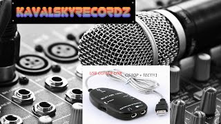 ОБЗОР+ТЕСТ(!) КИТАЙСКОГО АУДИОИНТЕРФЕЙСА ЗА 400 р. USB GUITAR LINK (Клон BEHRINGER UCG102)